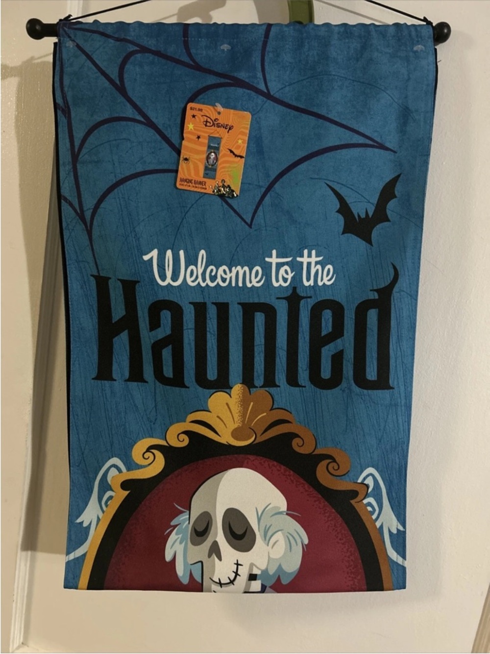Disney Haunted Mansion Hanging Banner 15” x 47”
